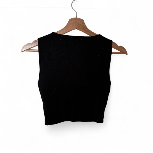 Le Lis Black Collection Knit Corset Top Small - Picture 5 of 5